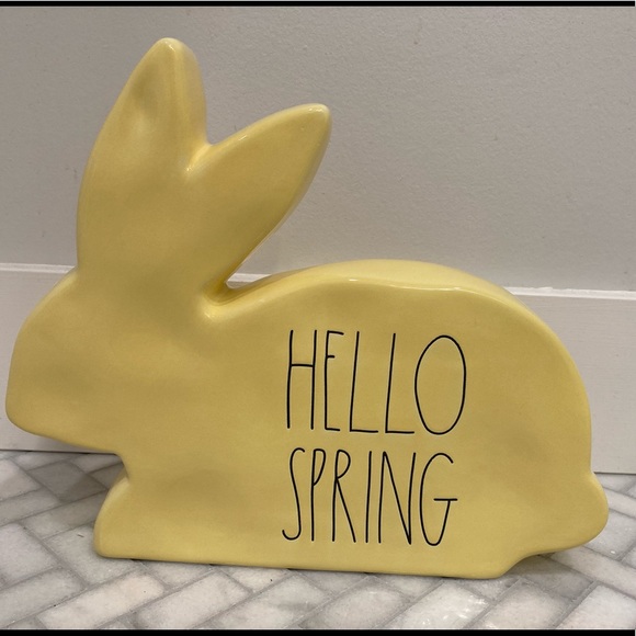 RAE DUNN HELLO SPRING BUNNY